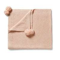 Wilson + Frenchy | Fairy Floss Organic Knitted Blanket