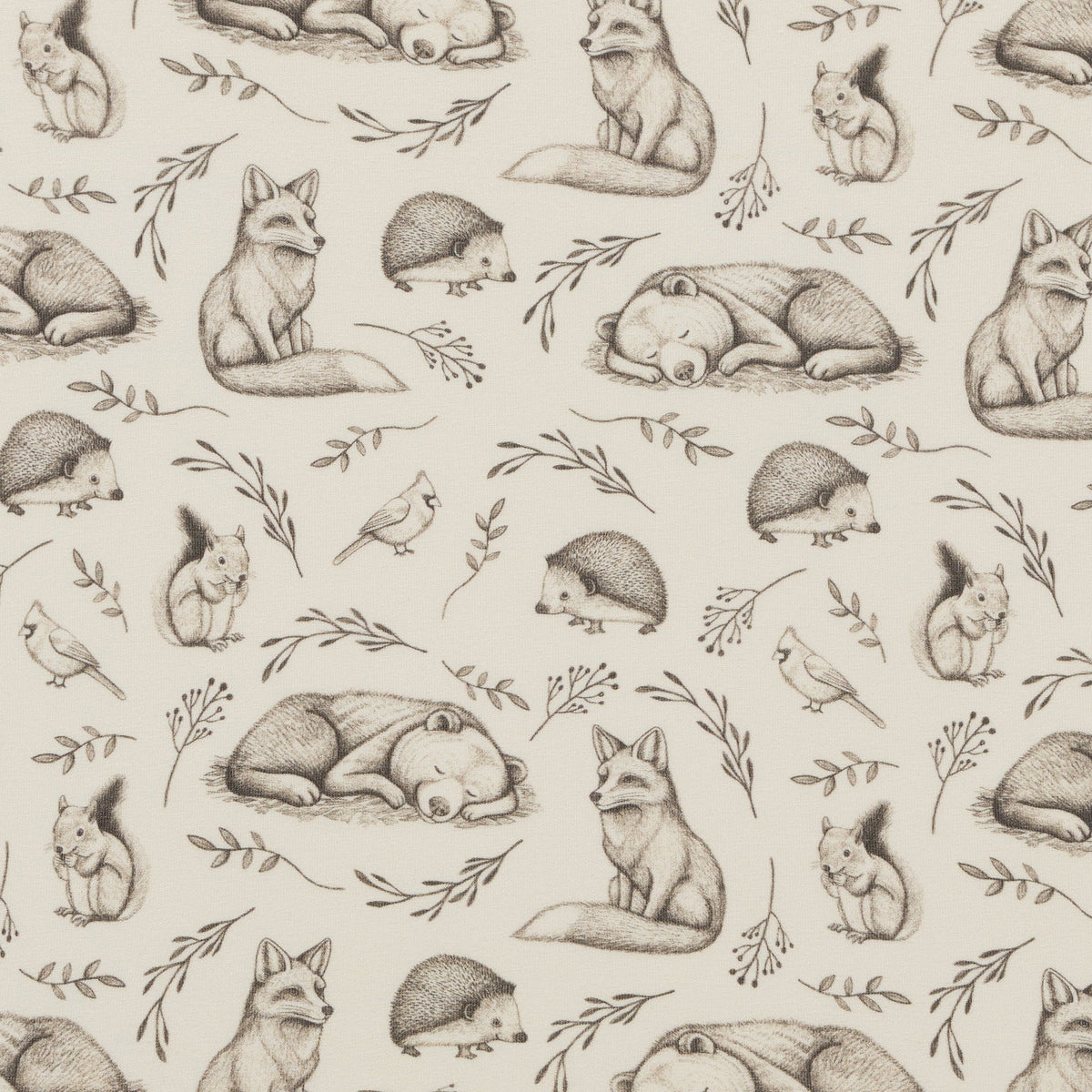 Wilson + Frenchy | Foxglove Forest Organic Bunny Rug