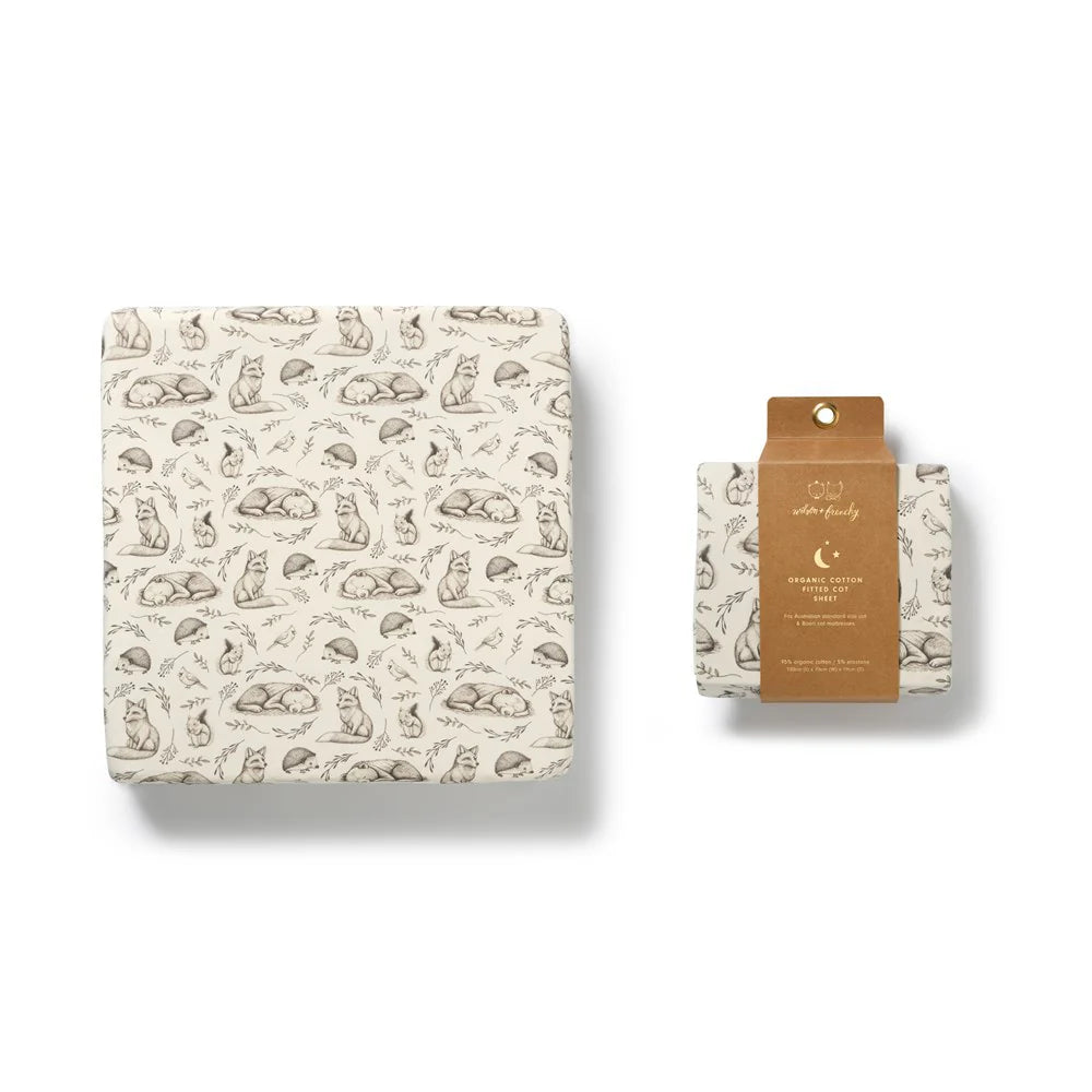 Wilson + Frenchy | Foxglove Forest Organic Sheet Sets