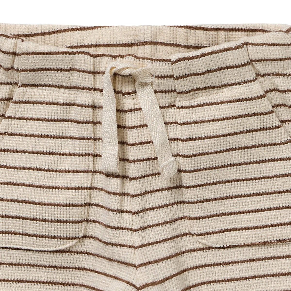 Wilson + Frenchy | Nutmeg Stripe Organic Waffle Set