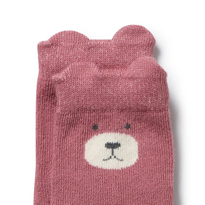 Wilson & Frenchy | Plum, Strawberry Cream, Lilac, Buttermilk - Girls Organic Baby Socks