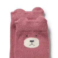 Wilson & Frenchy | Plum, Strawberry Cream, Lilac, Buttermilk - Girls Organic Baby Socks