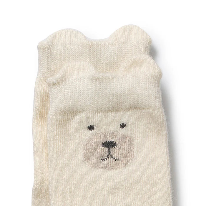 Wilson & Frenchy | Plum, Strawberry Cream, Lilac, Buttermilk - Girls Organic Baby Socks