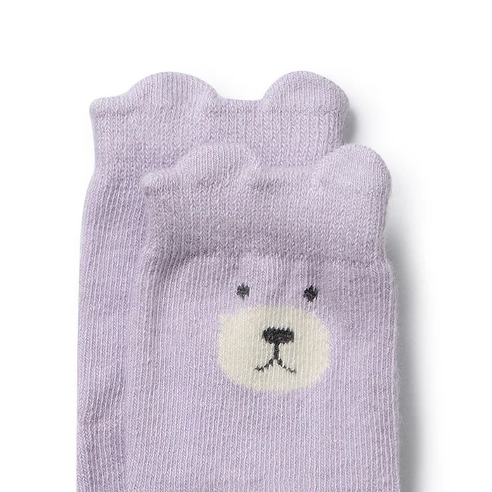 Wilson & Frenchy | Plum, Strawberry Cream, Lilac, Buttermilk - Girls Organic Baby Socks