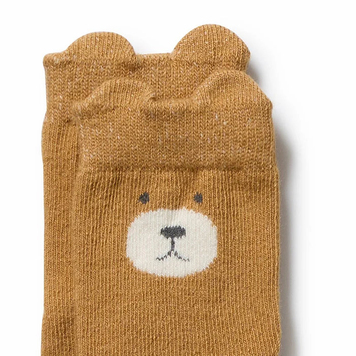 Wilson & Frenchy | Ochre, Twig, Buttermilk & Nutmeg - Unisex Organic Baby Socks