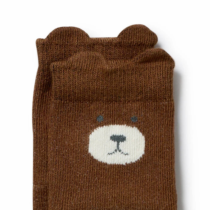 Wilson & Frenchy | Ochre, Twig, Buttermilk & Nutmeg - Unisex Organic Baby Socks