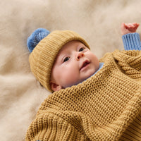 Wilson + Frenchy | Honey Drop Organic Knitted Beanie