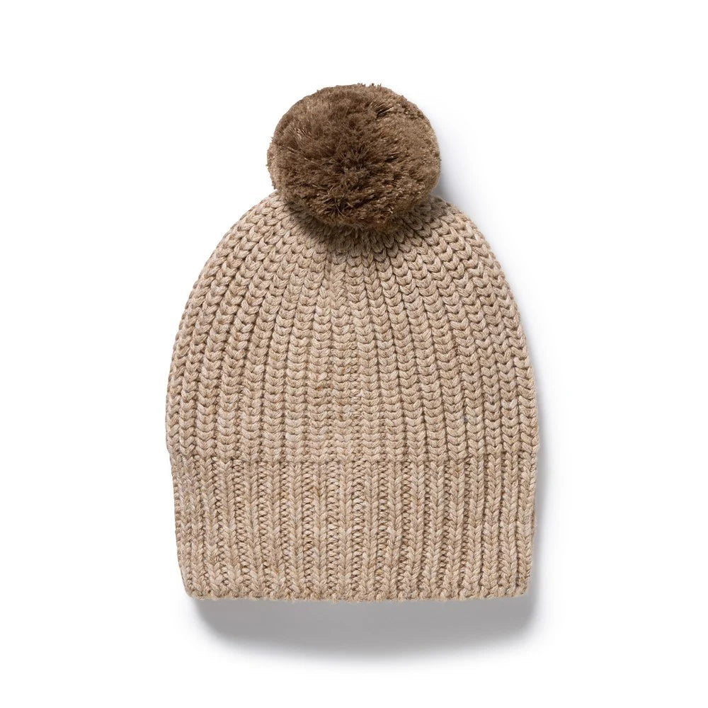 Wilson + Frenchy | Sandstone Organic Knitted Hat