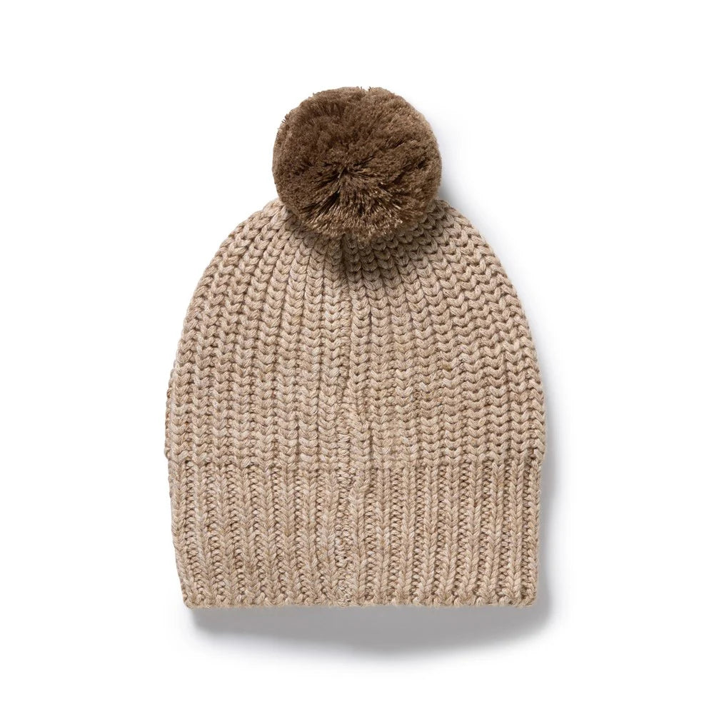 Wilson + Frenchy | Sandstone Organic Knitted Hat