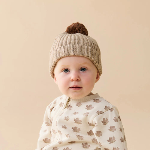 Wilson + Frenchy | Sandstone Organic Knitted Hat