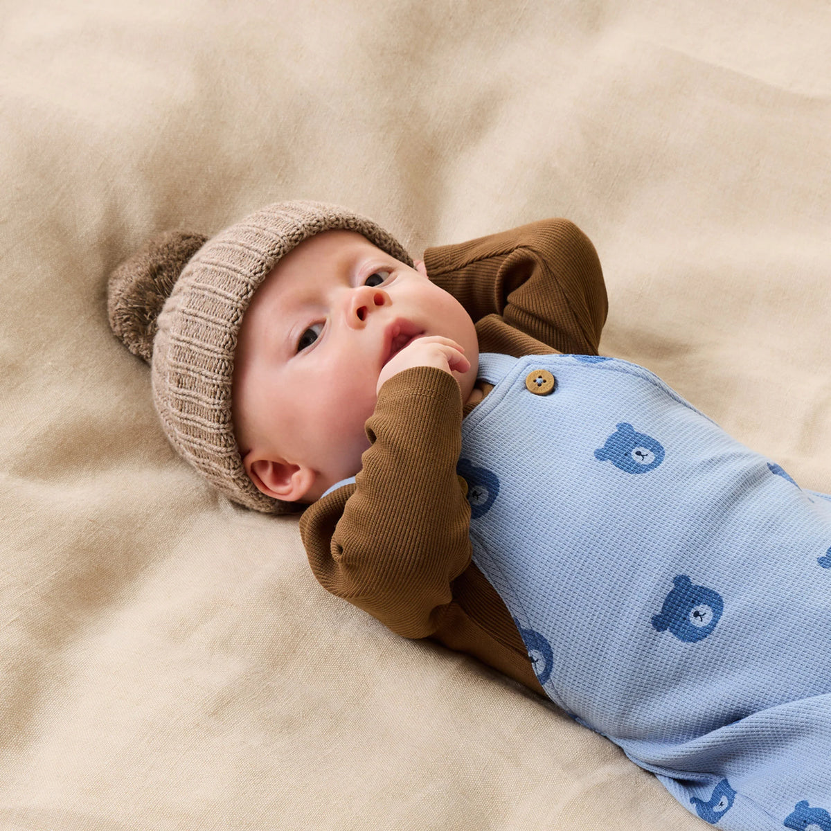 Wilson + Frenchy | Sandstone Organic Knitted Hat