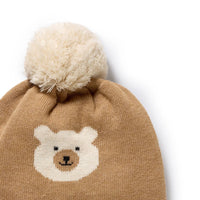 Wilson + Frenchy | Beary Cute Organic Knitted Jacquard Hat