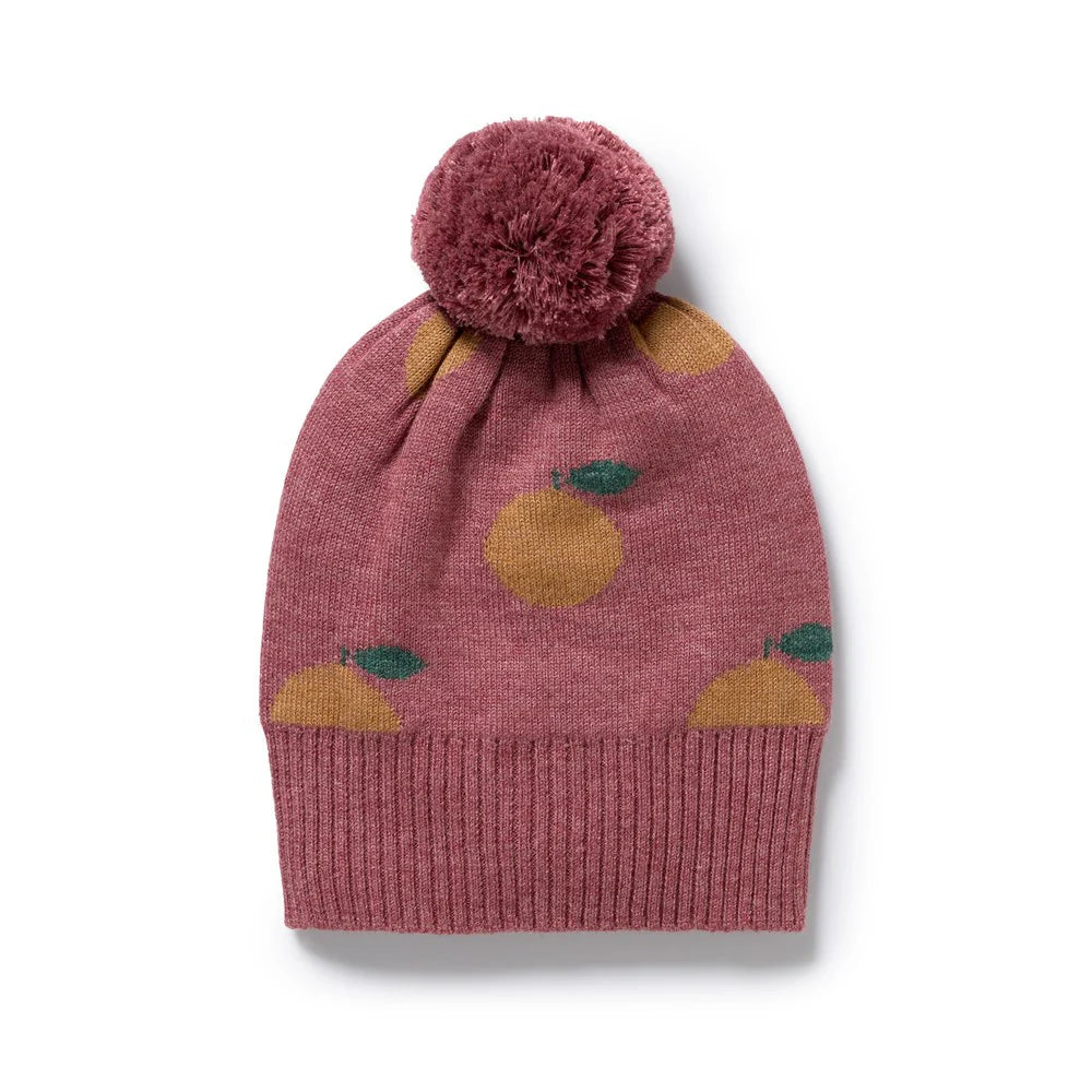 Wilson + Frenchy | Clementine Organic Knitted Jacquard Hat