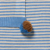 Wilson + Frenchy | Frosted Blue Organic Knitted Blanket