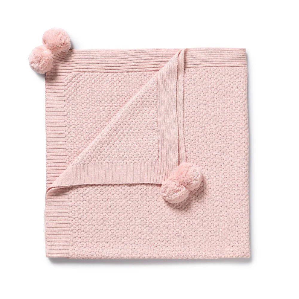 Wilson + Frenchy | Marshmallow Organic Knitted Blanket