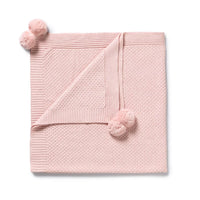 Wilson + Frenchy | Marshmallow Organic Knitted Blanket