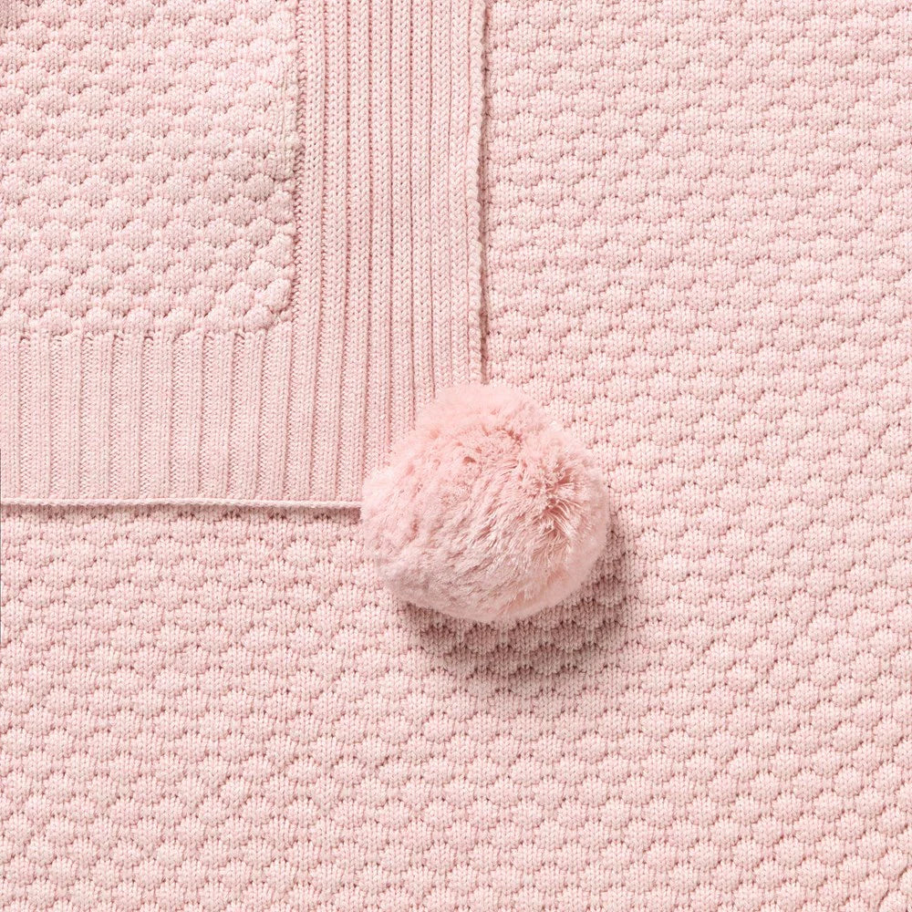 Wilson + Frenchy | Marshmallow Organic Knitted Blanket