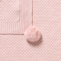Wilson + Frenchy | Marshmallow Organic Knitted Blanket