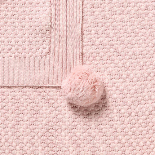 Wilson + Frenchy | Marshmallow Organic Knitted Bubble Blanket