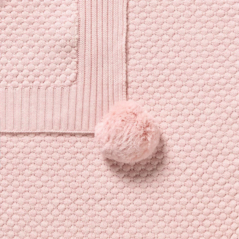 Wilson + Frenchy | Marshmallow Organic Knitted Bubble Blanket