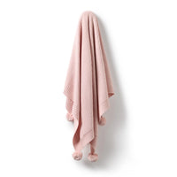 Wilson + Frenchy | Marshmallow Organic Knitted Blanket