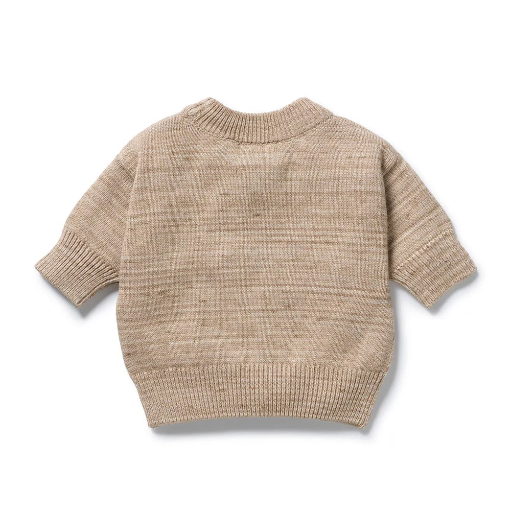 Wilson + Frenchy | SANDSTONE ORGANIC KNITTED BAUBLE JUMPER