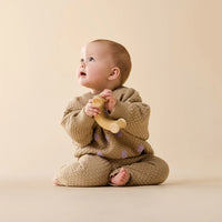 Wilson + Frenchy | Oat & Mulberry Organic Knitted Bauble Jumper
