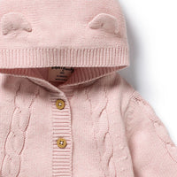 Wilson + Frenchy |Marshmallow Organic Knitted Cable Jacket