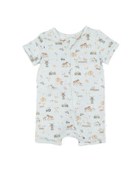 Bebe |  Farm Ecocosy SS Zipsuit
