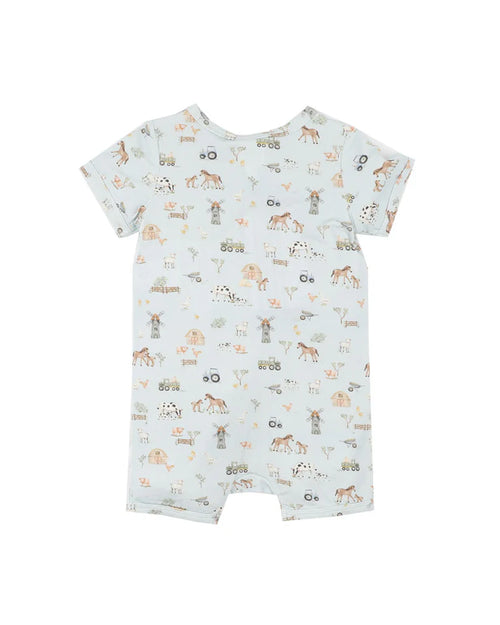 Bebe |  Farm Ecocosy SS Zipsuit