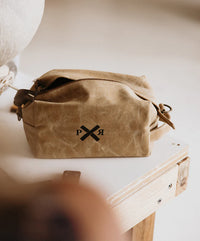 Pony Rider | Slow Road Duffle Toiletry Bag | Clay