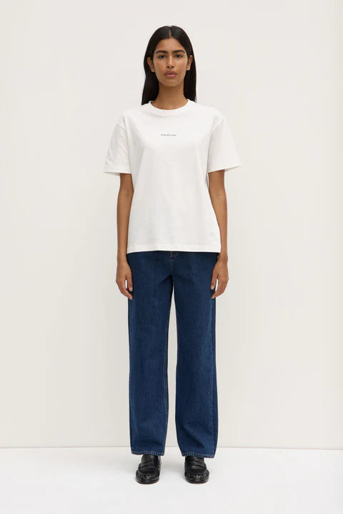 Assembly Label | Womens Atelier Logo Tee - Antique White