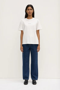 Assembly Label | Womens Atelier Logo Tee - Antique White