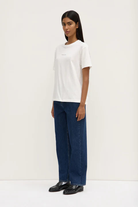 Assembly Label | Womens Atelier Logo Tee - Antique White