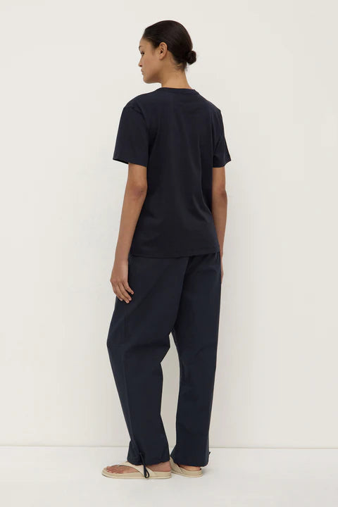 Assembly Label | Womens Atelier Logo Tee - Washed Black