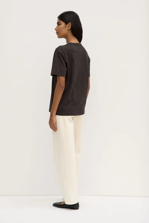 Assembly Label | Womens Atelier Logo Tee - Washed Black