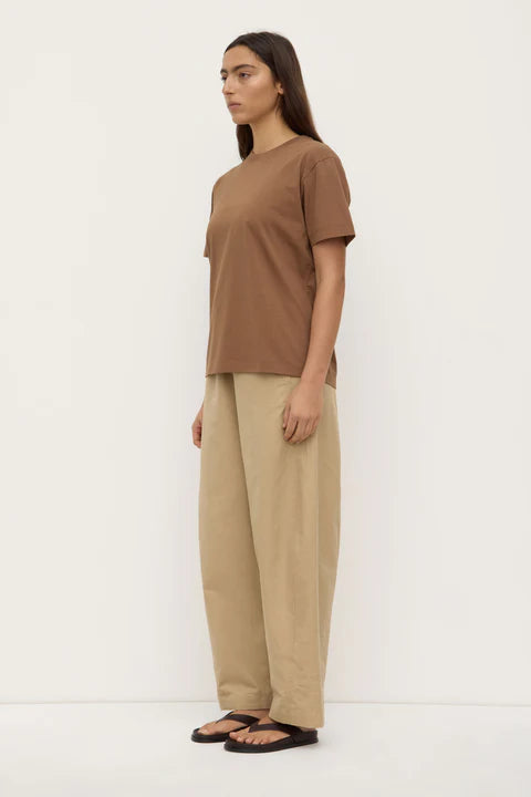 Assembly Label | Organic Base Tee - Bronze