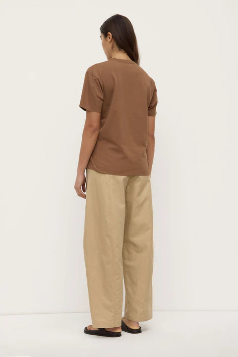 Assembly Label | Organic Base Tee - Bronze