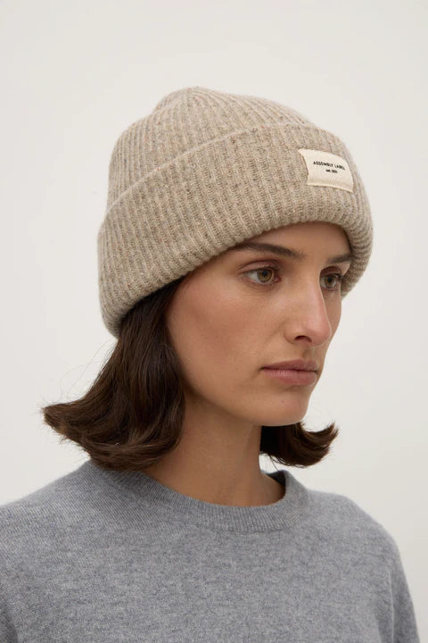 Assembly Label | Wool Rib Beanie