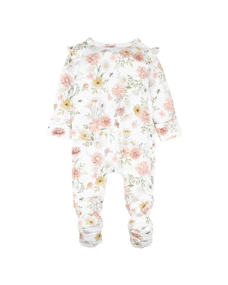 Bebe | Lara Print LS Zip Onesie