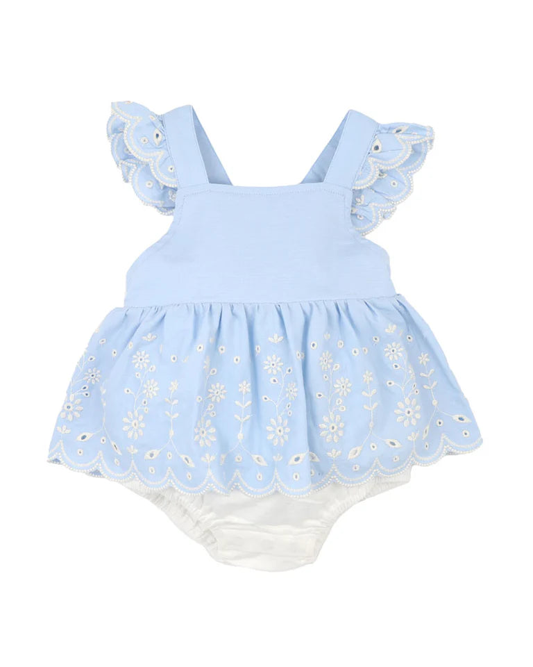 Bebe | Zara Embroidered Overlay Dress