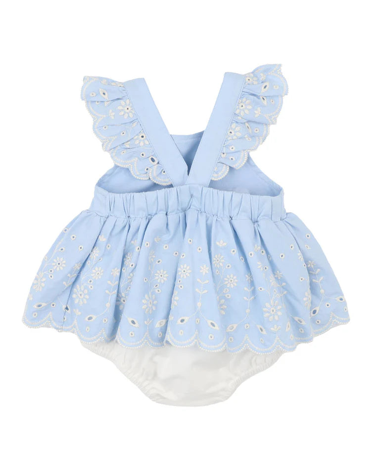 Bebe | Zara Embroidered Overlay Dress