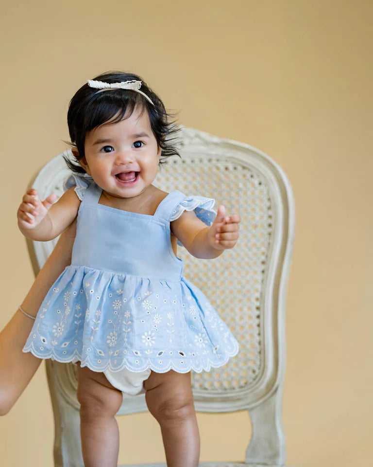 Bebe | Zara Embroidered Overlay Dress