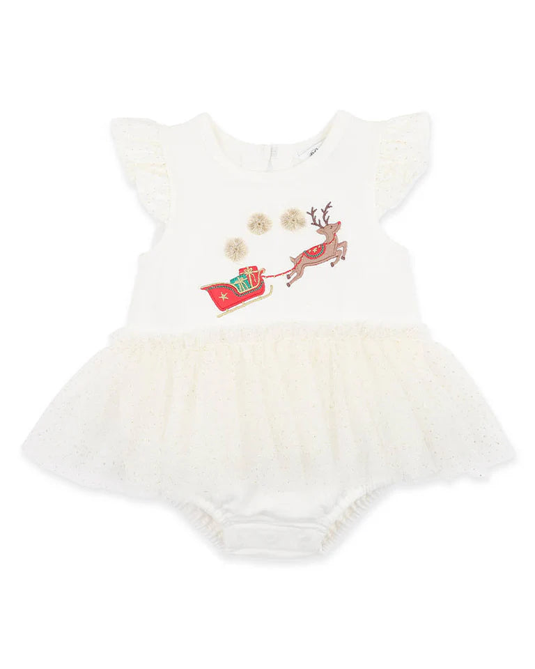 Bebe | FESTIVE REINDEER TUTU BODYSUIT