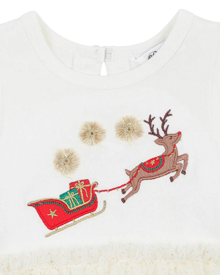 Bebe | FESTIVE REINDEER TUTU BODYSUIT
