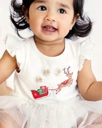 Bebe | FESTIVE REINDEER TUTU BODYSUIT
