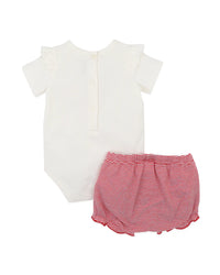 Bebe | FESTIVE REINDEER BODYSUIT & SHORTS SET