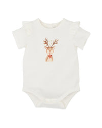 Bebe | FESTIVE REINDEER BODYSUIT & SHORTS SET