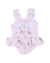 Minihaha Swim | Myra Frill Back Swimsuit