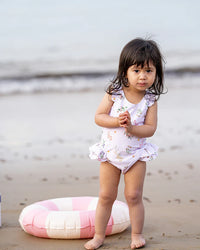 Minihaha Swim | Myra Frill Back Swimsuit